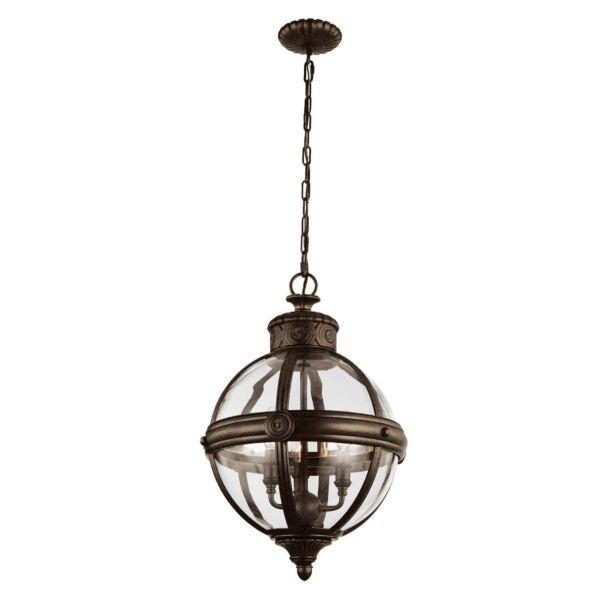 Elstead - Feiss - Adams FE-ADAMS-3P-BRZ Chandelier