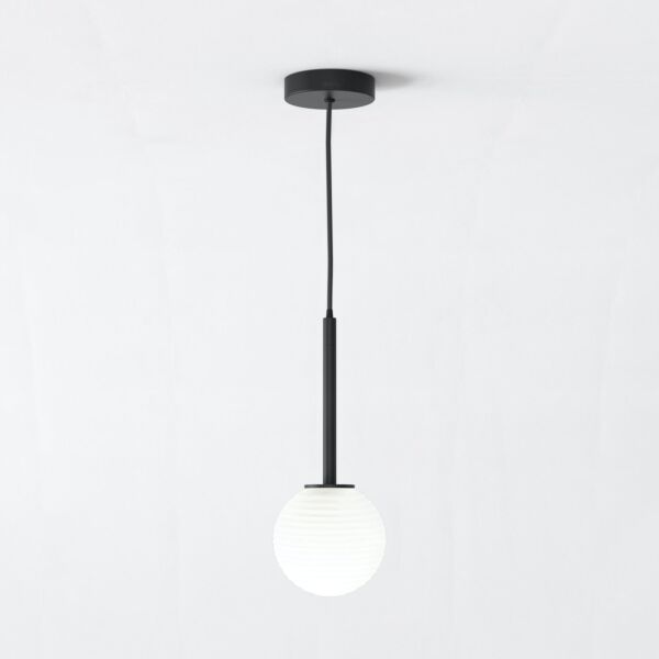 Astro Lighting - Tacoma - 5036004 & 1429025 - Black Opal Glass IP44 Ceiling Pendant Light