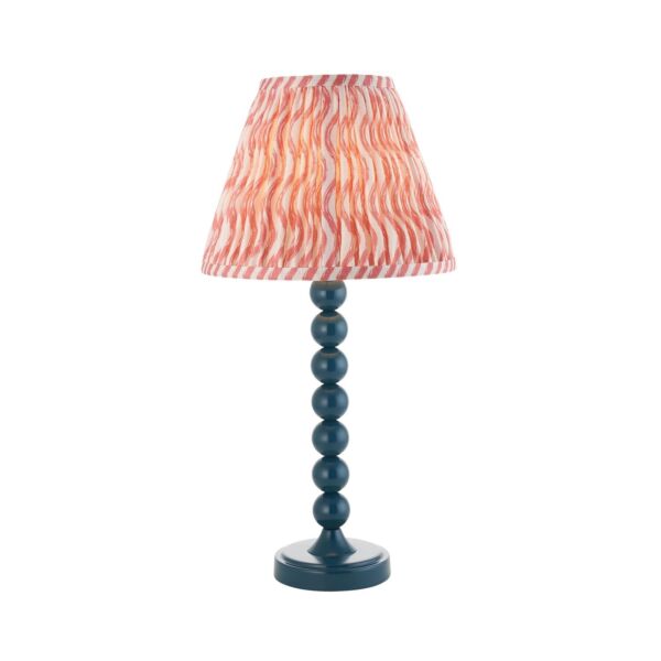 Endon Lighting - Higgledy & Ripple 25cm - 114717 - Blue Pink Table Lamp With Shade