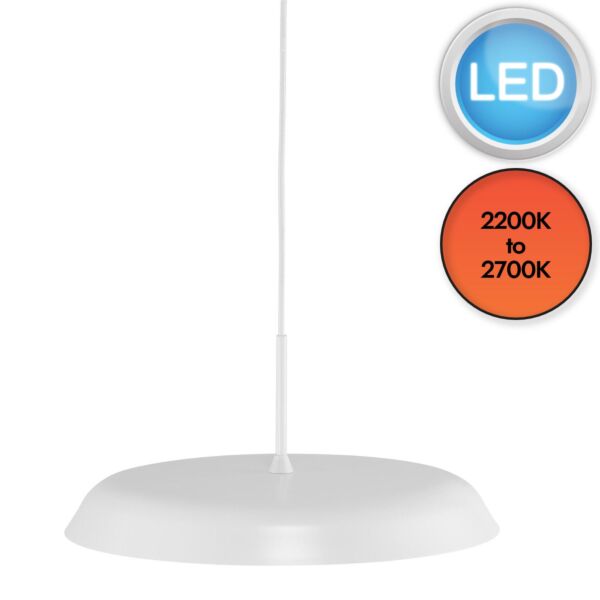 Nordlux - Piso - 2010763001 - LED White Ceiling Pendant Light