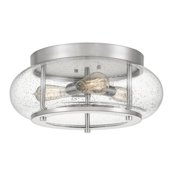 Elstead - Quoizel - Trilogy QZ-TRILOGY-FM-BN Flush Light