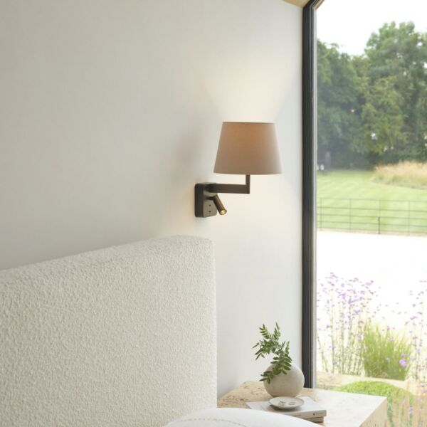 Astro Lighting Professional - Beaumont - 1480018 - Black Excluding Shade Reading Wall Light