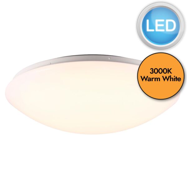 Nordlux - Ask 41 - 45396001 - LED White IP44 Bathroom Ceiling Flush Light