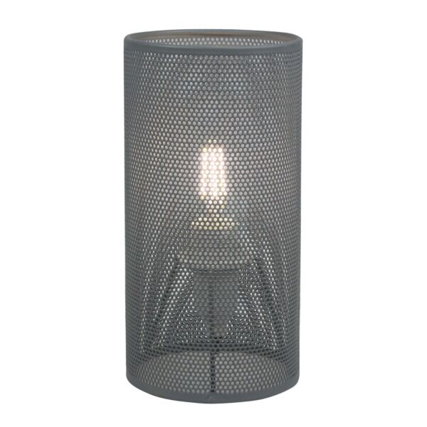 Troy - Grey Table Lamp