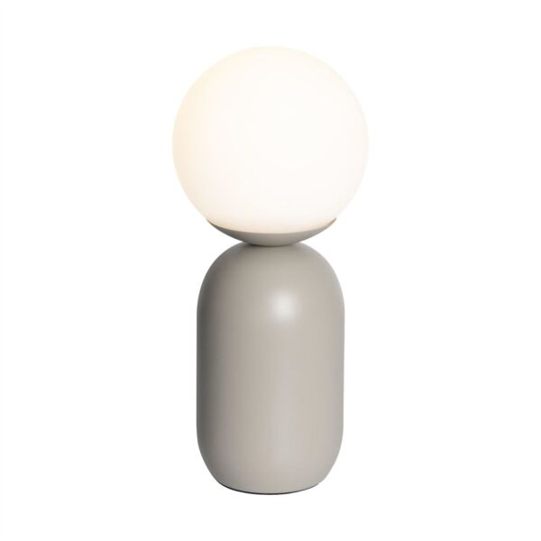 Nordlux - Notti - 2011035010 - Grey Opal Glass Table Lamp