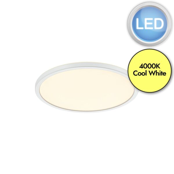 Nordlux - Oja - 47156001 - LED White Flush Ceiling Light