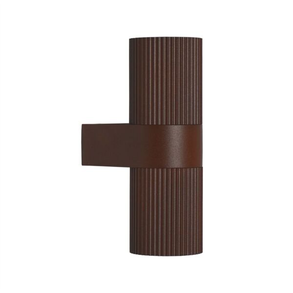 Nordlux - Kyklop Ripple - 2318051009 - Rustic Brown 2 Light IP54 Outdoor Wall Washer Light
