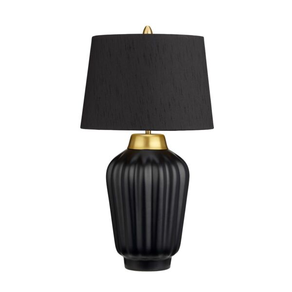 Quintiesse - QN-BEXLEY-TL-BKBB - Bexley 1 Light Table Lamp - Black & Brushed Brass