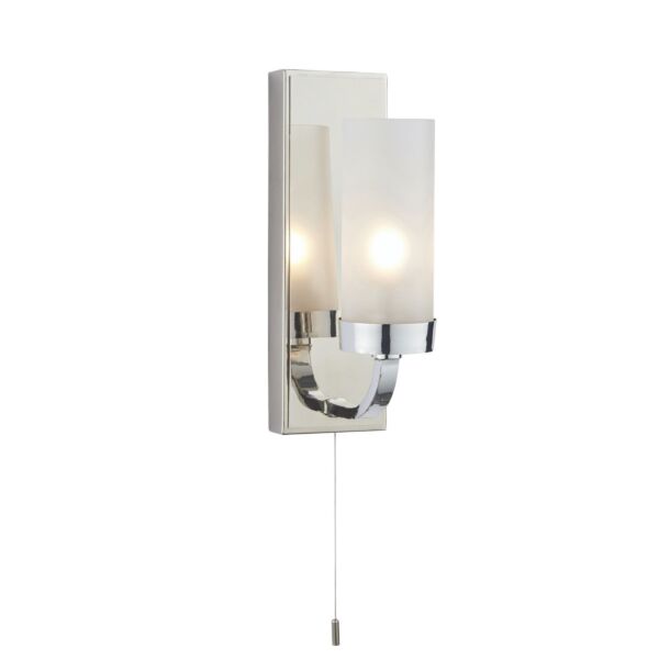 Lorenzo - Polished Chrome Pull Cord Wall Light