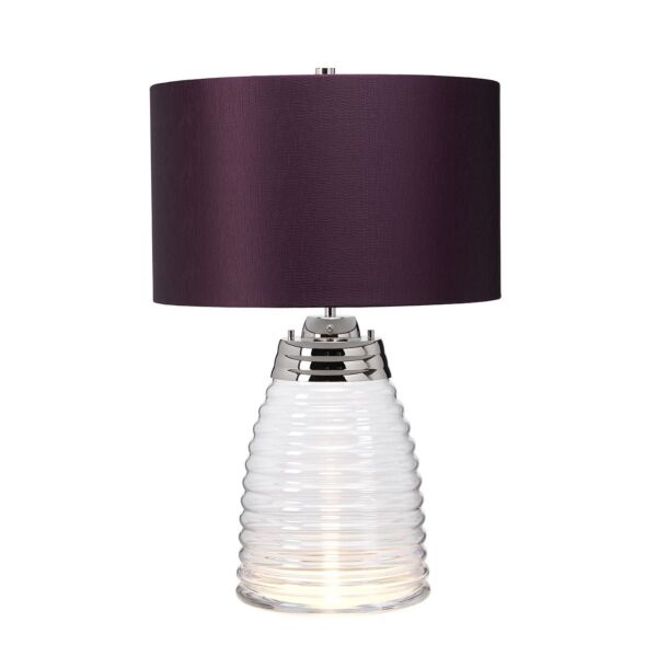 Quintiesse - QN-MILNE-TL-AUB - Milne Table Lamp - Aubergine