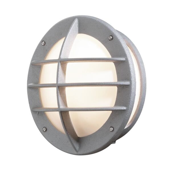 Konstsmide - Oden - 515-312 - Grey Outdoor Bulkhead Light