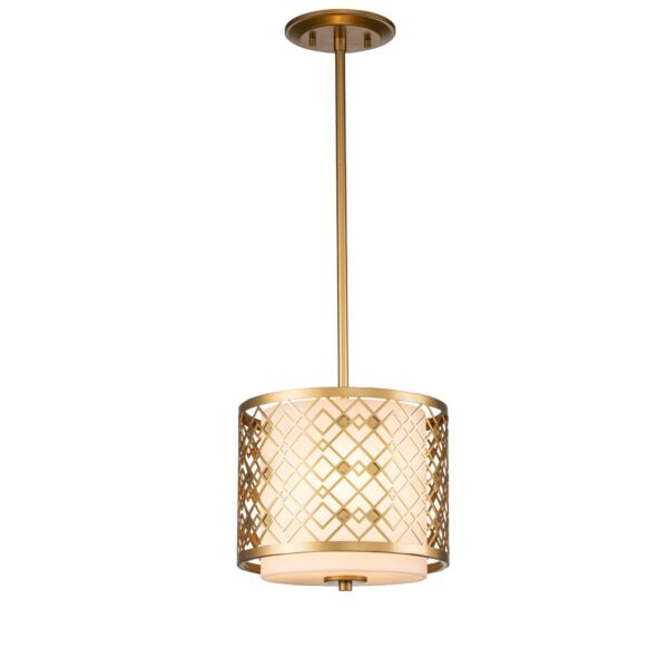 Elstead Lighting - Ziggy - ZIGGY-1P-S-LG - Gold Ceiling Pendant Light