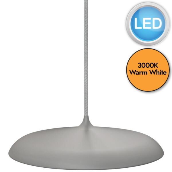 Nordlux - Artist 25 - 83083010 - LED Grey Ceiling Pendant Light