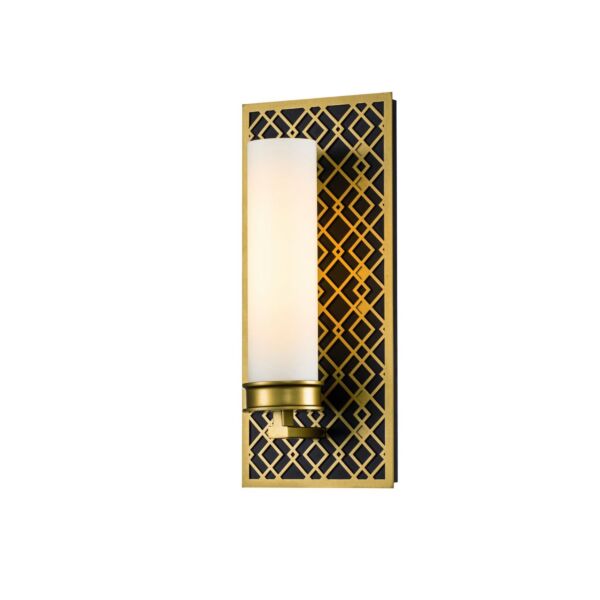 Elstead Lighting - Ziggy - ZIGGY1-LG - Gold IP44 Bathroom Wall Light