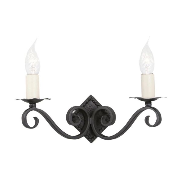 Elstead - Rectory RY2A-BLACK Wall Light