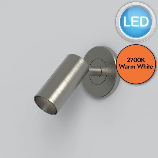 Astro Lighting - Micro - 1407003 - LED Nickel Recessed Spotlight