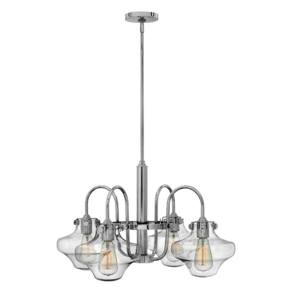 Elstead - Hinkley Lighting - Congress HK-CONGRESS4-B-CM Chandelier