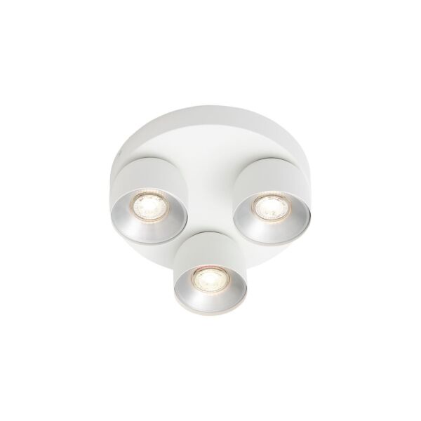 Nordlux - Pitcher 3-round - 2310420101 - White 3 Light Ceiling Spotlight