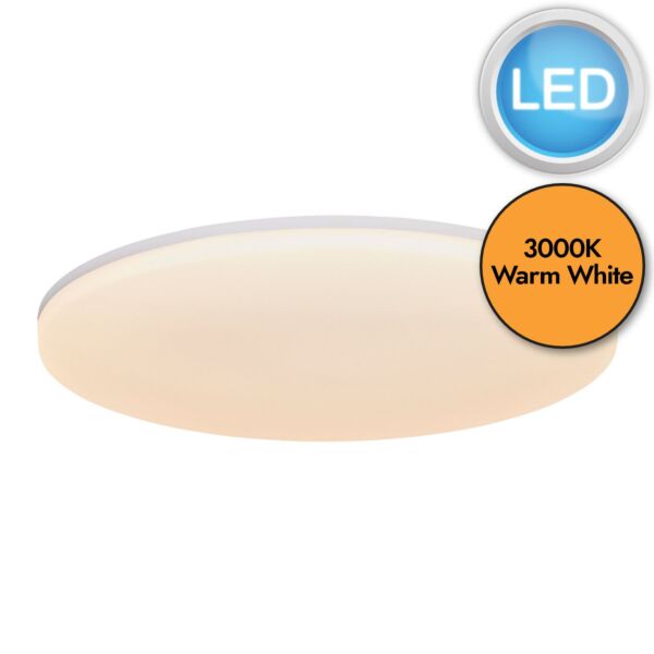 Nordlux - Vic - 2310126001 - LED White Flush Ceiling Light