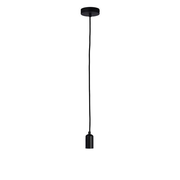 Endon Lighting - Studio - 76581 - Black Flex Suspension Ceiling Pendant Light