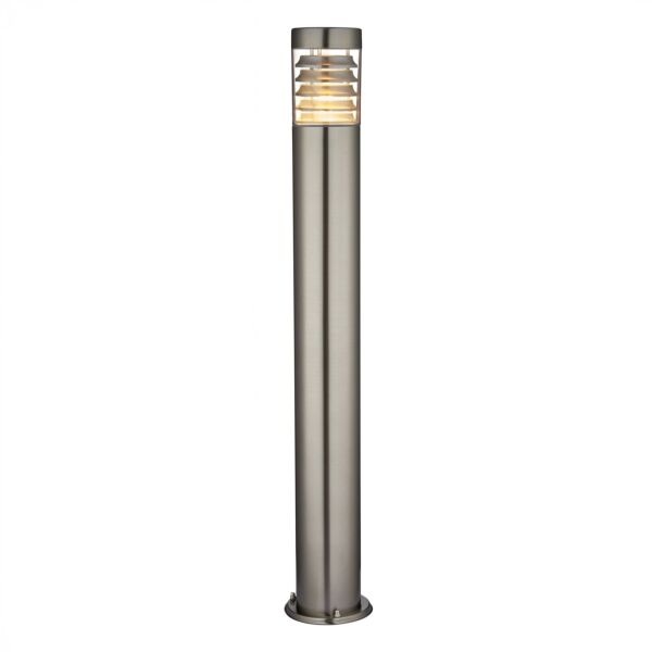 Saxby Lighting - Equinox 1M bollard - 119098 - Marine Grade Stainless Steel Clear IP44 Outdoor Post Light