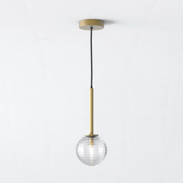 Astro Lighting - Tacoma - 1429024 - Antique Brass IP44 Excluding Shade Ceiling Pendant Light