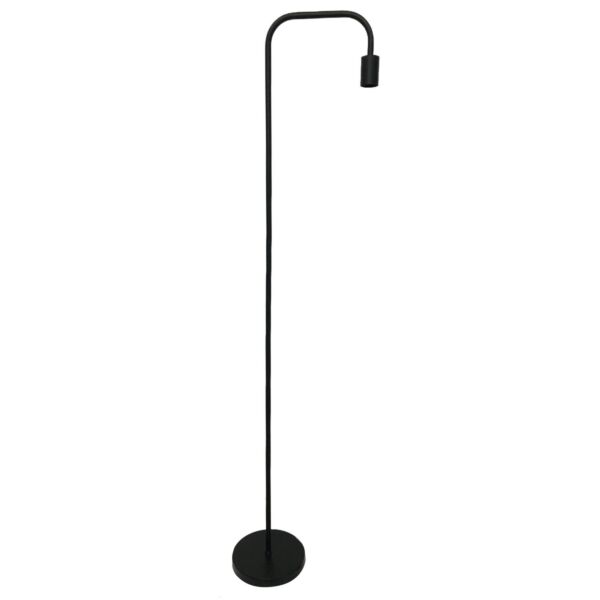 Leroy - Matt Black 151cm Exposed Bulb Floor Lamp