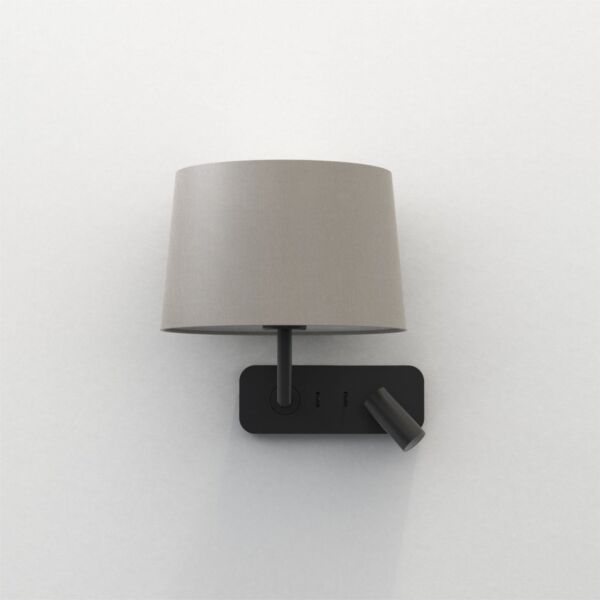 Astro Lighting - Side by Side - 1406002 & 5035005 - Black Putty Reading Wall Light