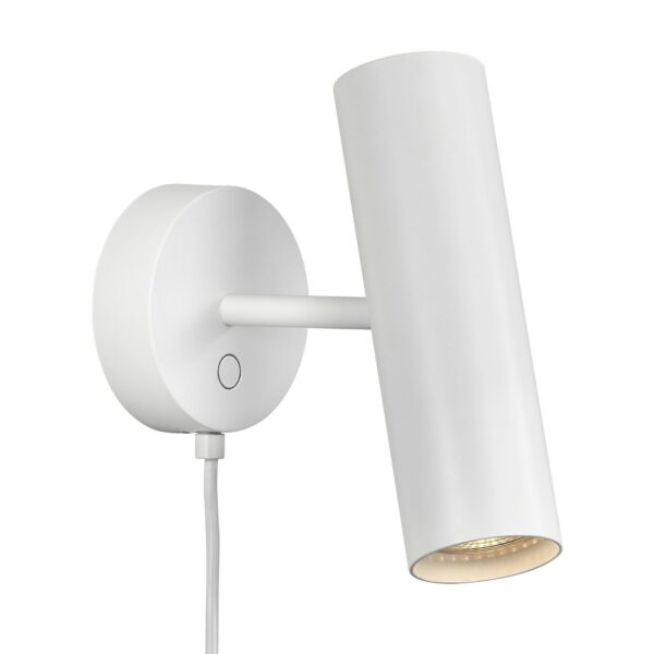 Nordlux - Mib 6 - 61681001 - White Plug In Spotlight