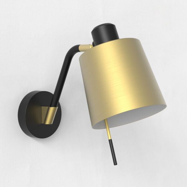 Astro Lighting - Edward - 1441001 & 5013026 - Black Gold Reading Wall Light