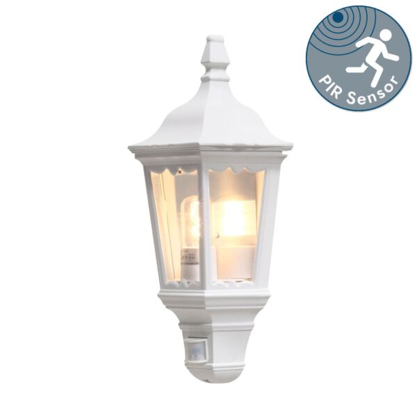 Konstsmide - Firenze - 7230-250 - White Outdoor Sensor Wall Light