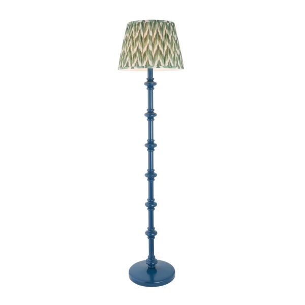 Endon Lighting - Carnaby & Zigzag 40cm - 114400 - Blue Green Floor Lamp