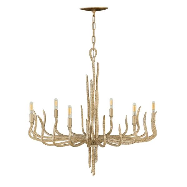 Elstead - Hinkley Lighting - Spyre HK-SPYRE6C-CPG Chandelier