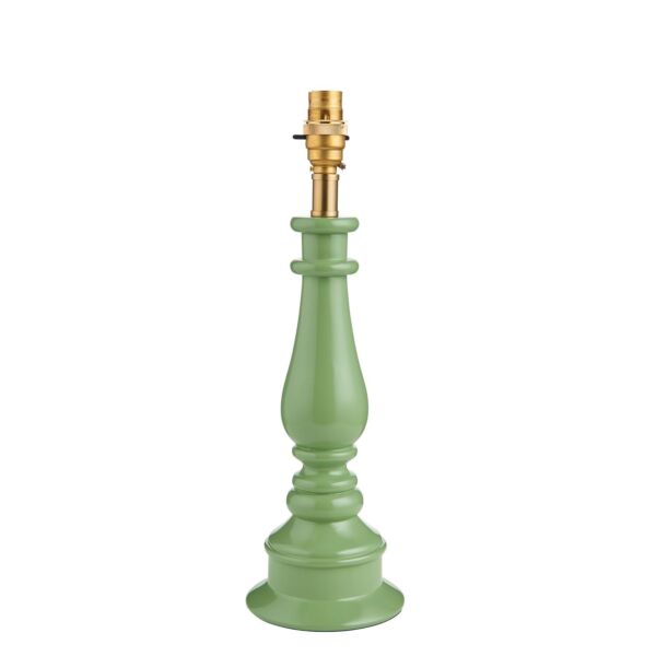 Endon Lighting - Myrtle - 112164 - Green Warm Brass Base Only Table Lamp