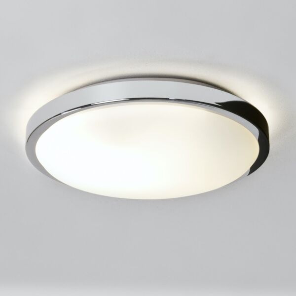 Astro Lighting - Denia 1134001 - IP44 Polished Chrome Ceiling Light