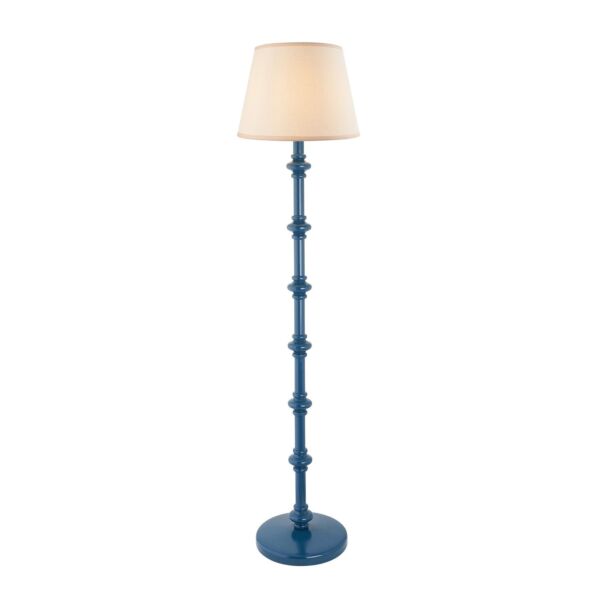 Endon Lighting - Carnaby & Ivy 35cm - 116147 - Blue Vintage White Floor Lamp