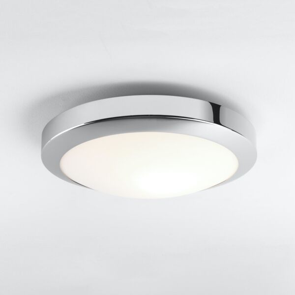 Astro Lighting - Dakota 300 1129001 - IP44 Polished Chrome Ceiling Light