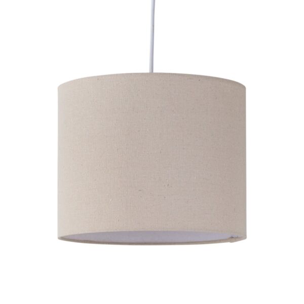 Natural Linen 25cm Pendant Lightshade