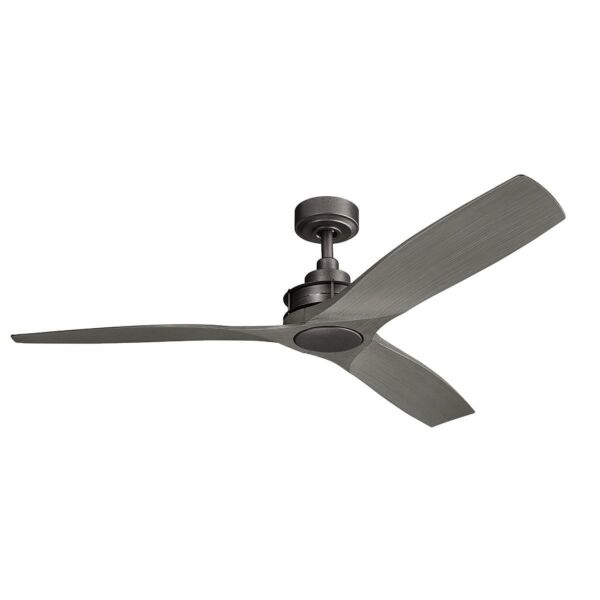 Elstead - Kichler - Ried - 142cm Fan - Anvil Iron