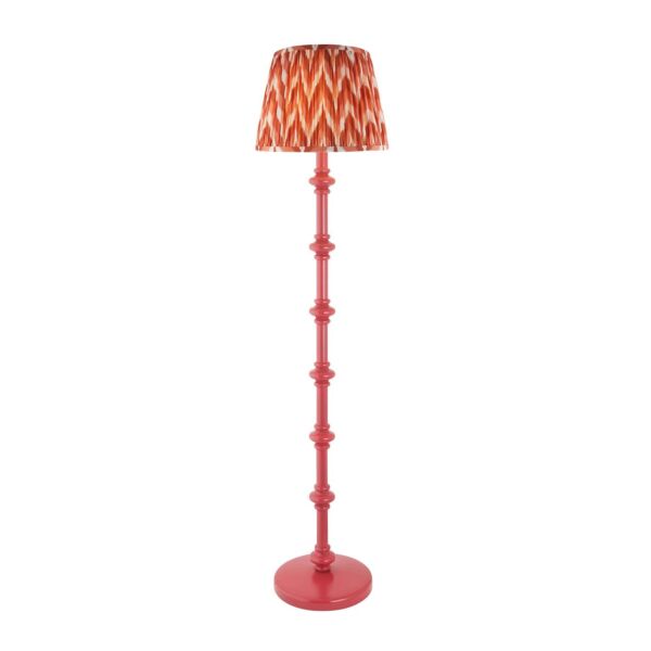 Endon Lighting - Carnaby & Zigzag 35cm - 116164 - Pink Orange Floor Lamp