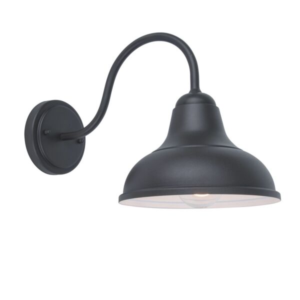 Lutec - Detroit - 5290802012 - Black Outdoor Wall Light