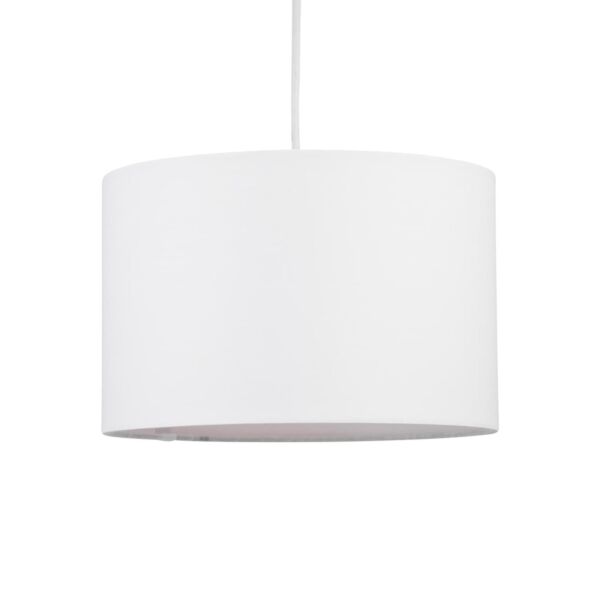 White 25cm Ceiling Light Shade