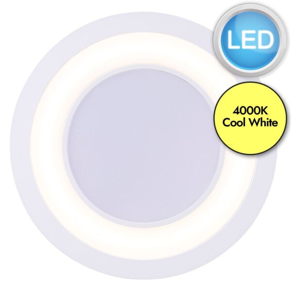 Nordlux - Clyde 15 4000K - 47660101 - LED White Recessed Ceiling Downlight