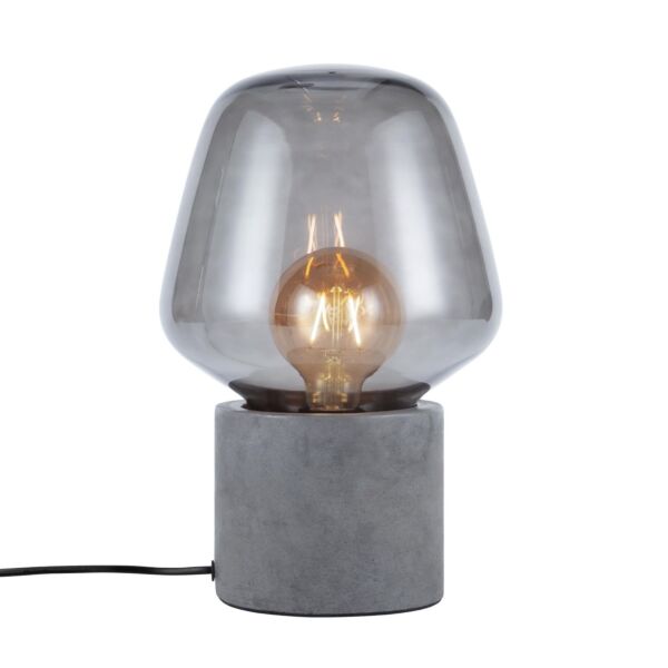 Nordlux - Christina 20 - 48905050 - Grey Concrete Clear Glass Table Lamp