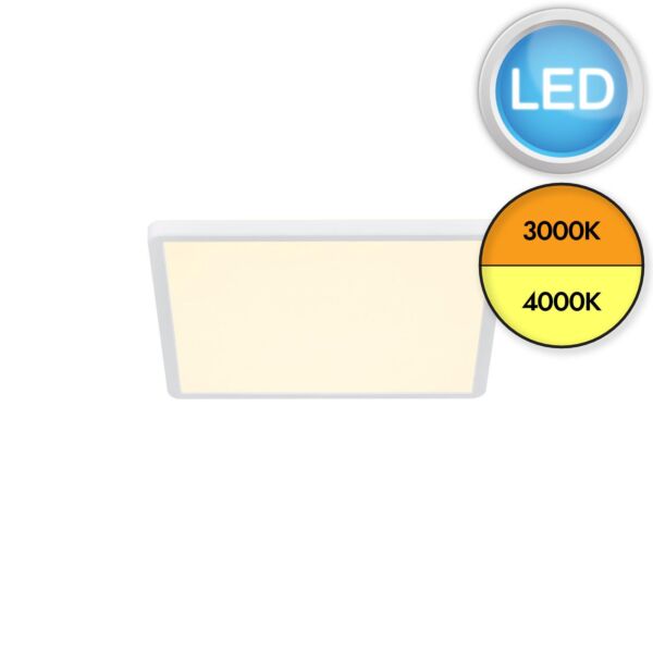 Nordlux - Oja Square 29 - 2015056101 - LED White Flush Ceiling Light