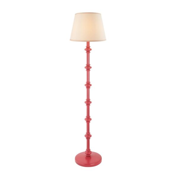 Endon Lighting - Carnaby & Ivy 35cm - 116160 - Pink Vintage White Floor Lamp