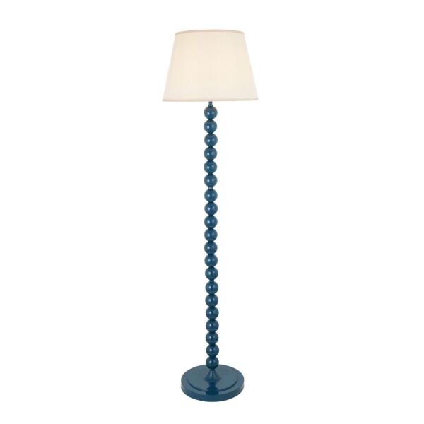 Endon Lighting - Higgledy & Ivy 40cm - 114661 - Blue Vintage White Floor Lamp