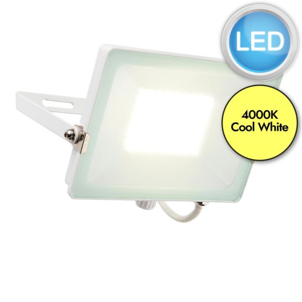 Saxby Lighting - Salde - 98446 - LED White IP65 50W Outdoor Floodlight