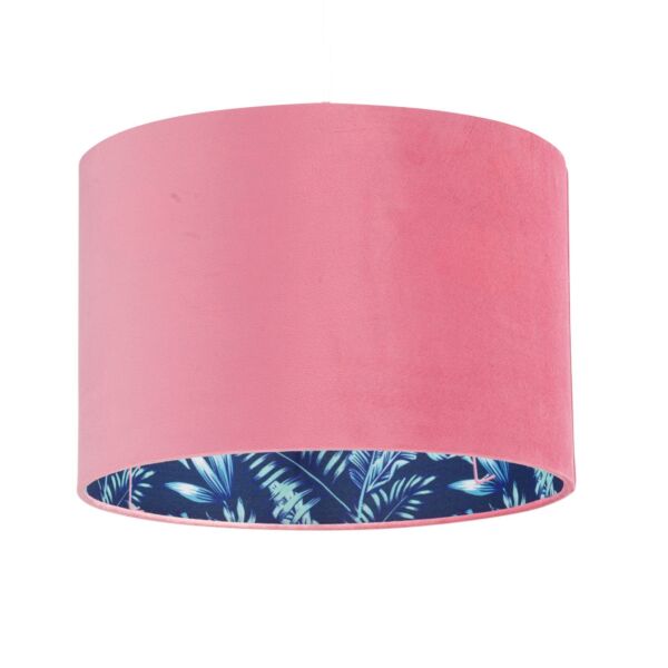 Flamingo - Velvet Pink Flamingo Design 30cm Pendant or Table Lamp Shade