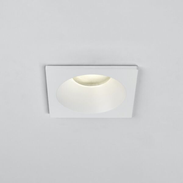 Astro Lighting - Minima Square Fixed IP65 1249018 - IP65 Matt White Downlight/Recessed Spot Light